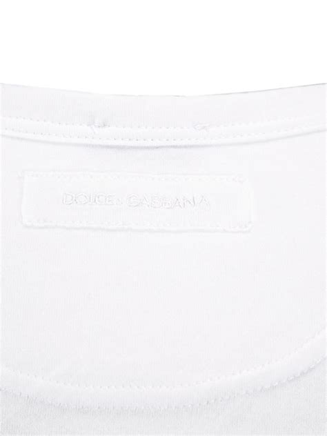 maglia bianca dolce e gabbana